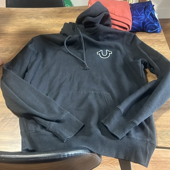 True Religion Charcoal Hoodie for Men. - Picture 5 of 5